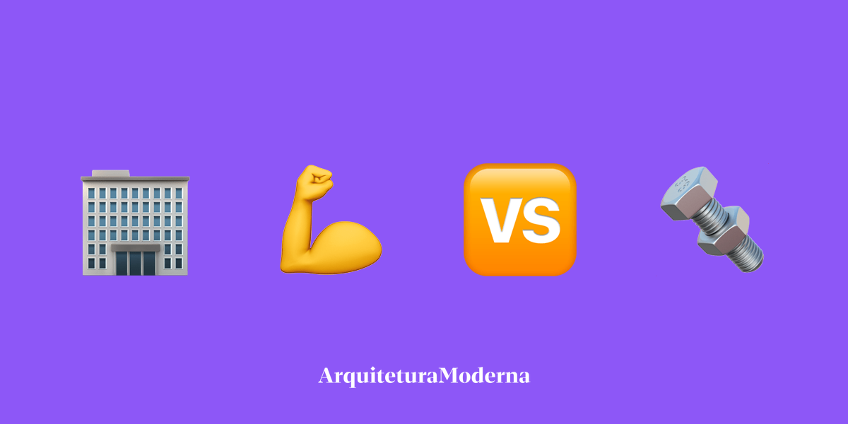 Comparando Tipos de Estruturas de Prédios: Concreto Armado vs. Steel Frame