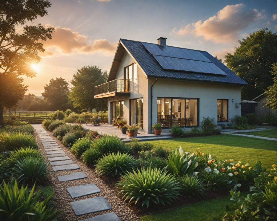 Como projetar casas autossuficientes para zonas rurais