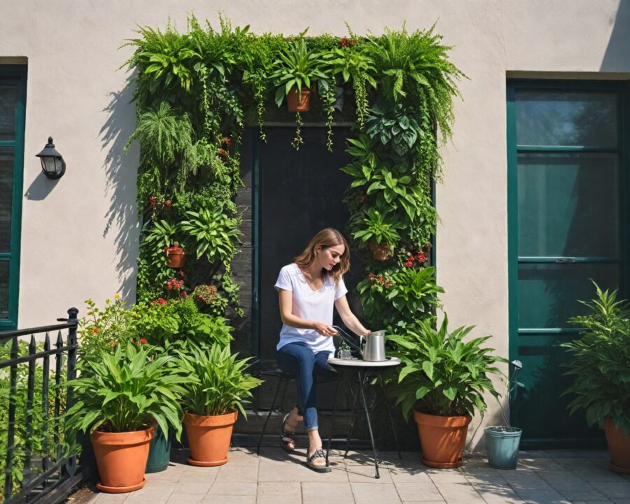 Como planejar jardins verticais em espaços pequenos