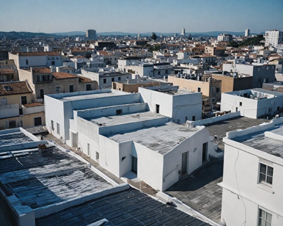 Sistemas de telhados brancos e como reduzem ilhas de calor
