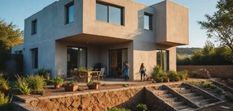 Os benefícios das paredes de terra crua em casas sustentáveis