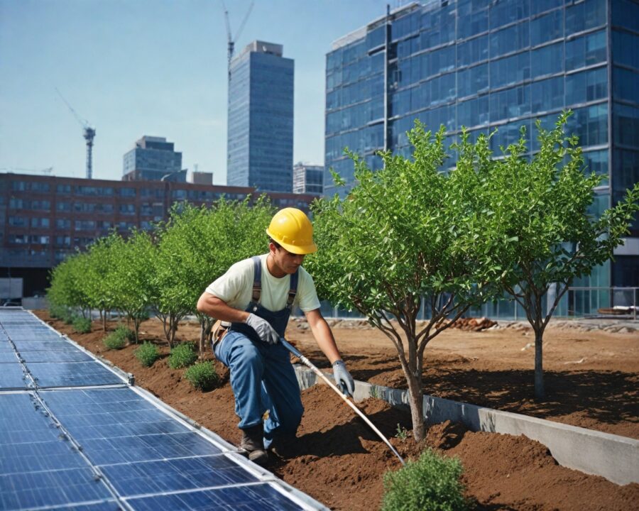Dicas práticas para reduzir a pegada de carbono na construção