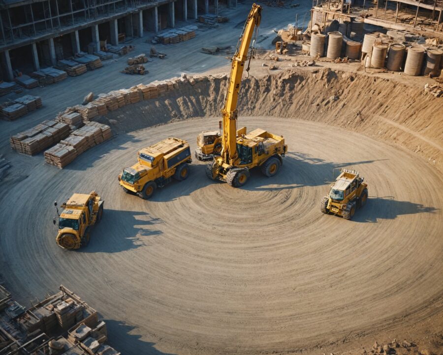 Modelos de negócios para locação de materiais em obras circulares