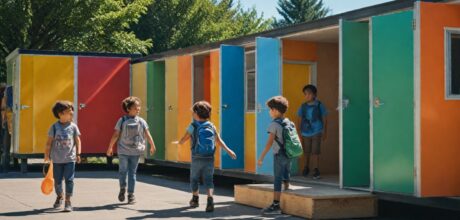 Vantagens da construção modular para escolas itinerantes