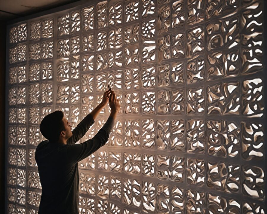 Diferença entre impressão de paredes inteiras e painéis modulares 3D