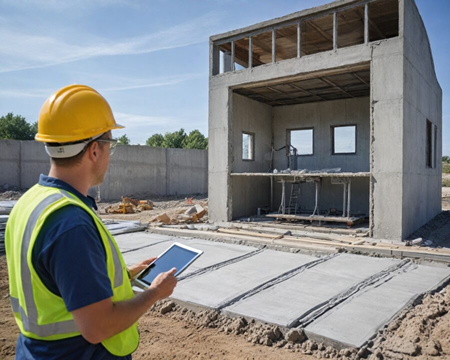 Como funciona a impressão 3D de casas com concreto especial