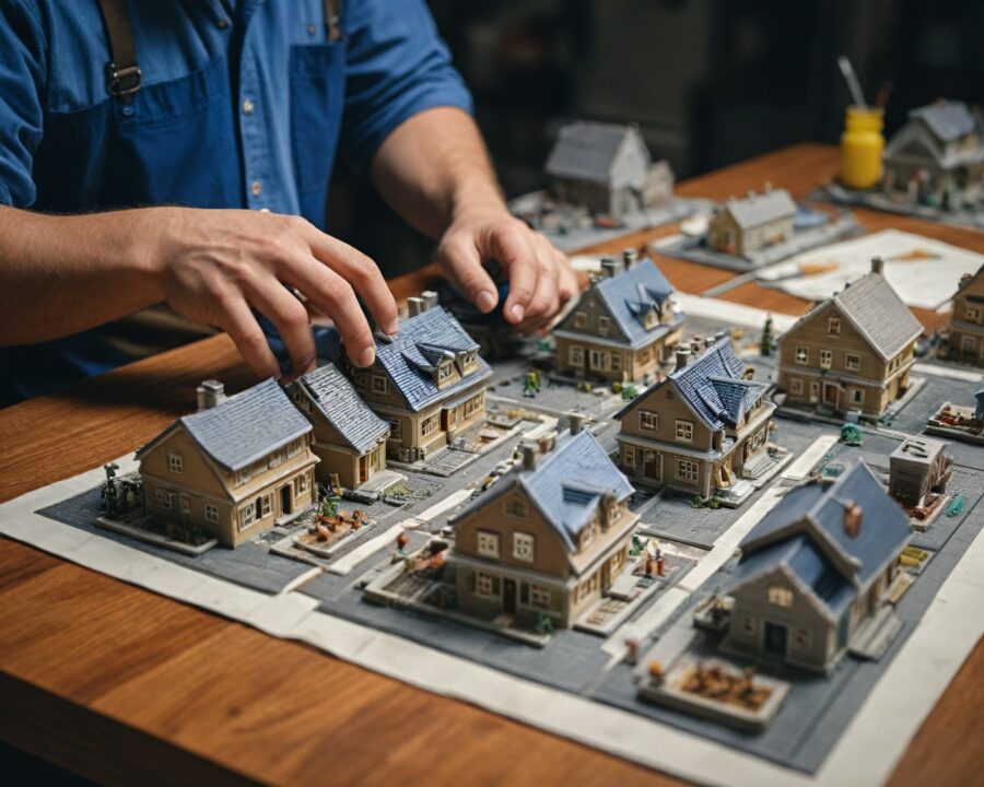 Diferença entre impressão 3D de casas: concreto, argila e polímeros