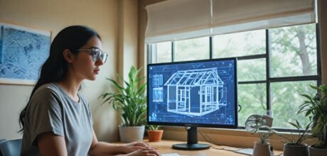 Como o design paramétrico transforma casas 3D