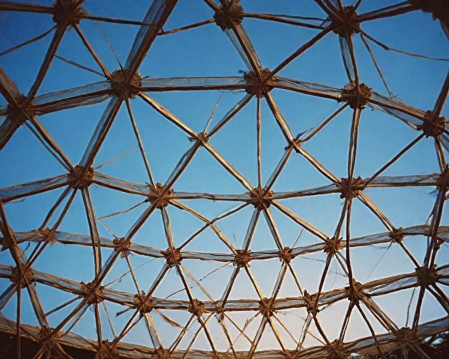 Casas em geodésicas: benefícios estruturais e térmicos