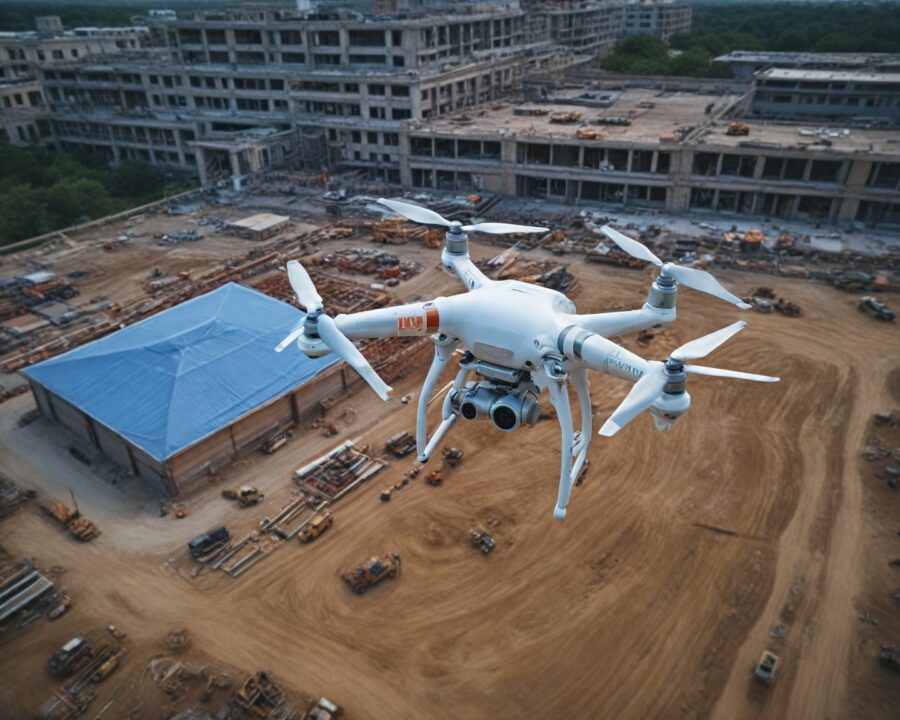 Como usar drones para mapeamento e inspeção em obras