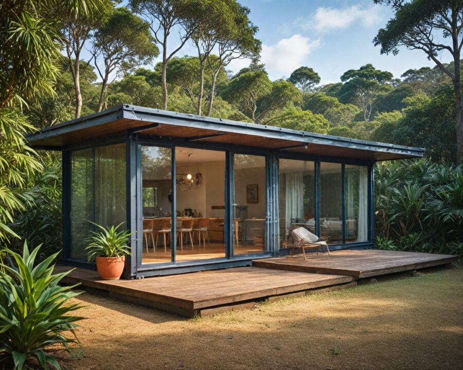 Como as casas container se adaptam aos biomas do Brasil