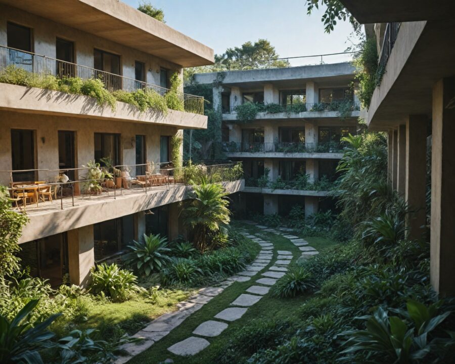 Como o superadobe transforma projetos ecológicos urbanos