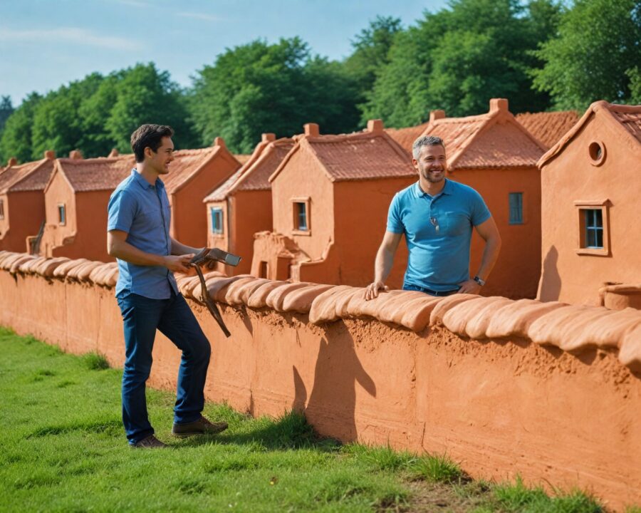 Como habitações 3D de barro transformam áreas rurais