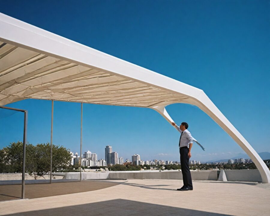 Estruturas tensionadas: soluções leves e desmontáveis na arquitetura
