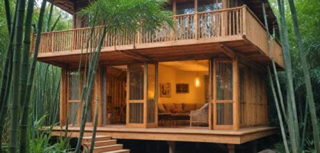 Aplicações de bambu estruturado em construções sustentáveis