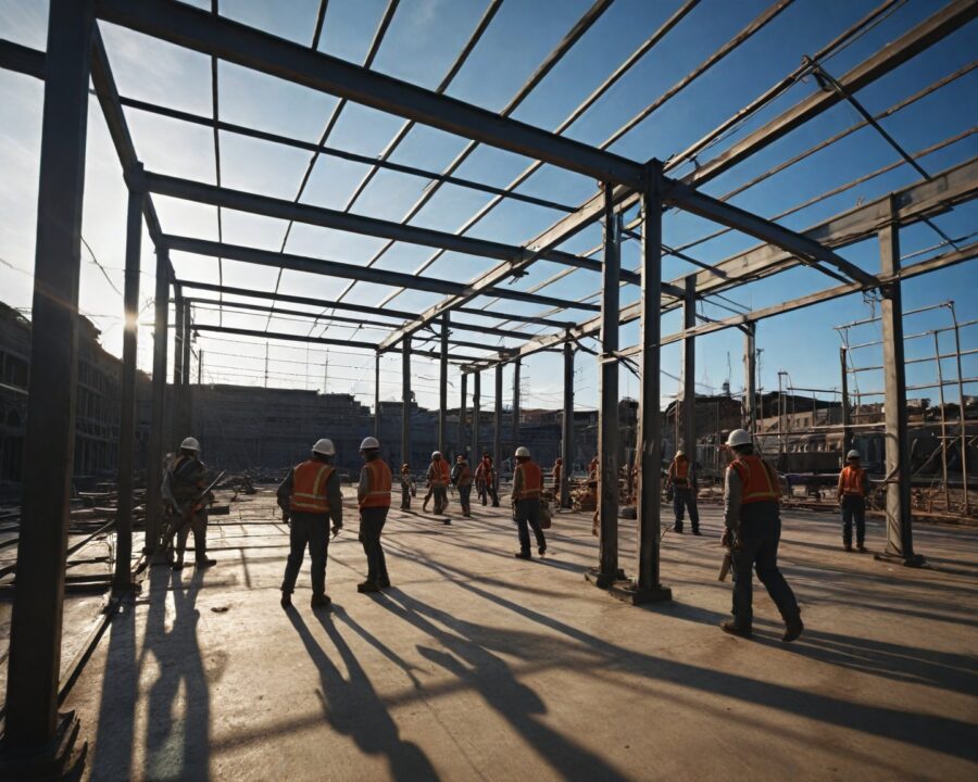 Como a construção em aço galvanizado pré-fabricado acelera obras
