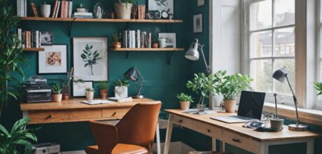 Escritórios em Casa: Como Unir Praticidade e Produtividade