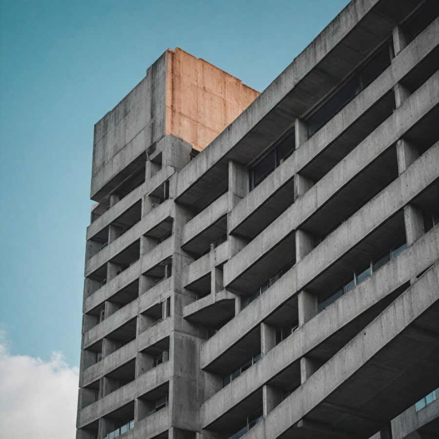 Arquitetura brutalista: força e expressividade na construção moderna