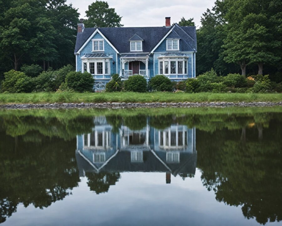 Como usar espelhos d’água para controle térmico em casas