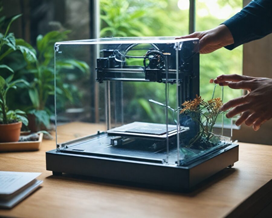 Como imprimir casas 3D em terrenos irregulares com eficiência