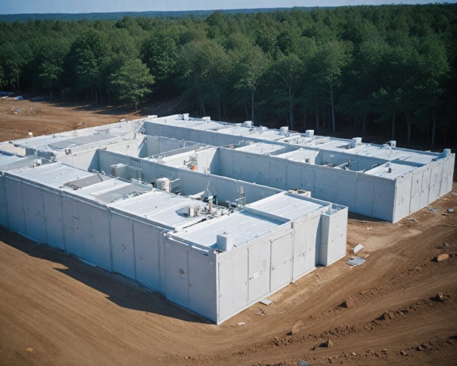 Vantagens da construção modular para clínicas e hospitais temporários